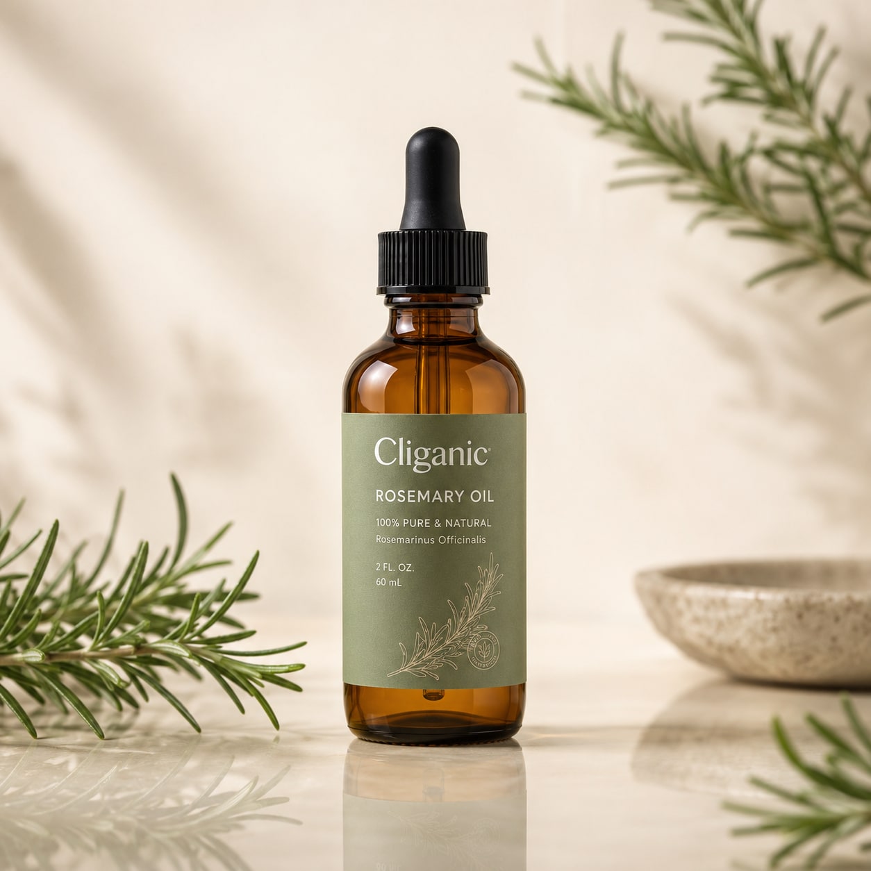 Cliganic Organic Rosemary Essential Oil