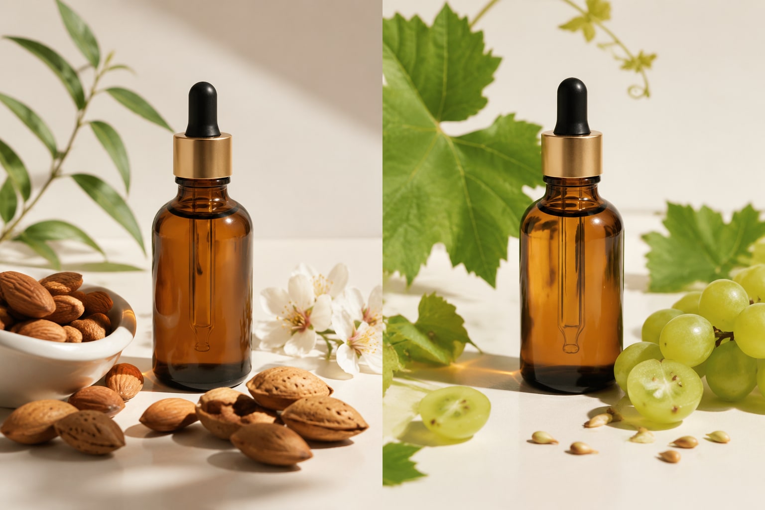 Almond Oil vs Grapeseed Oil