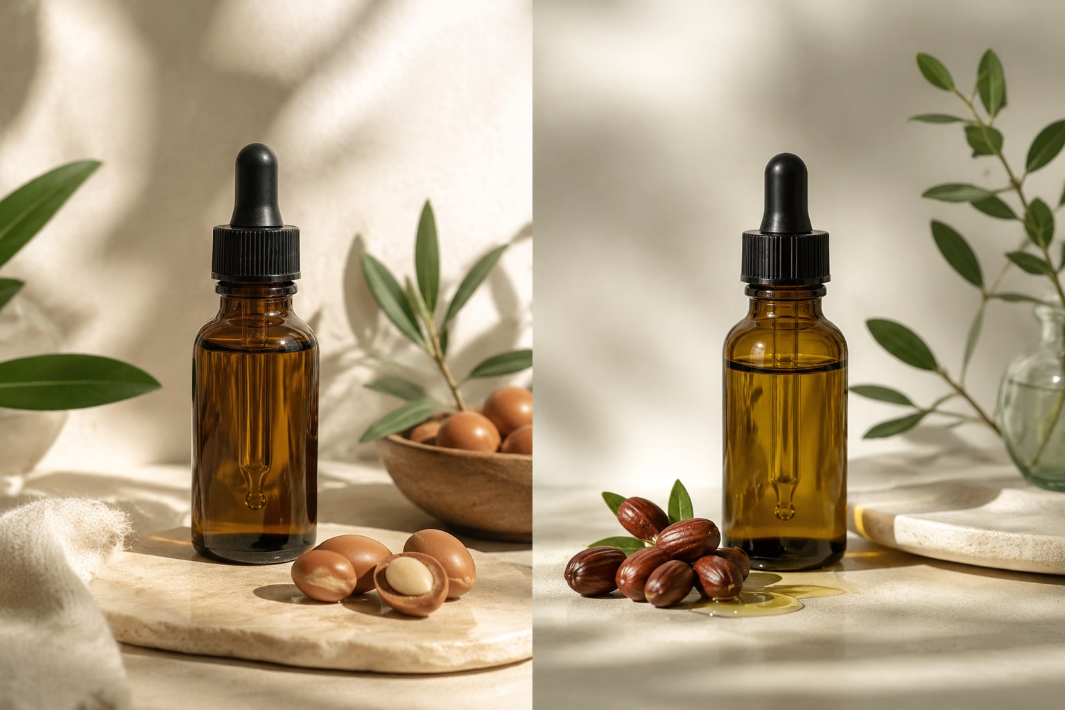 Argan Oil vs Jojoba Oil