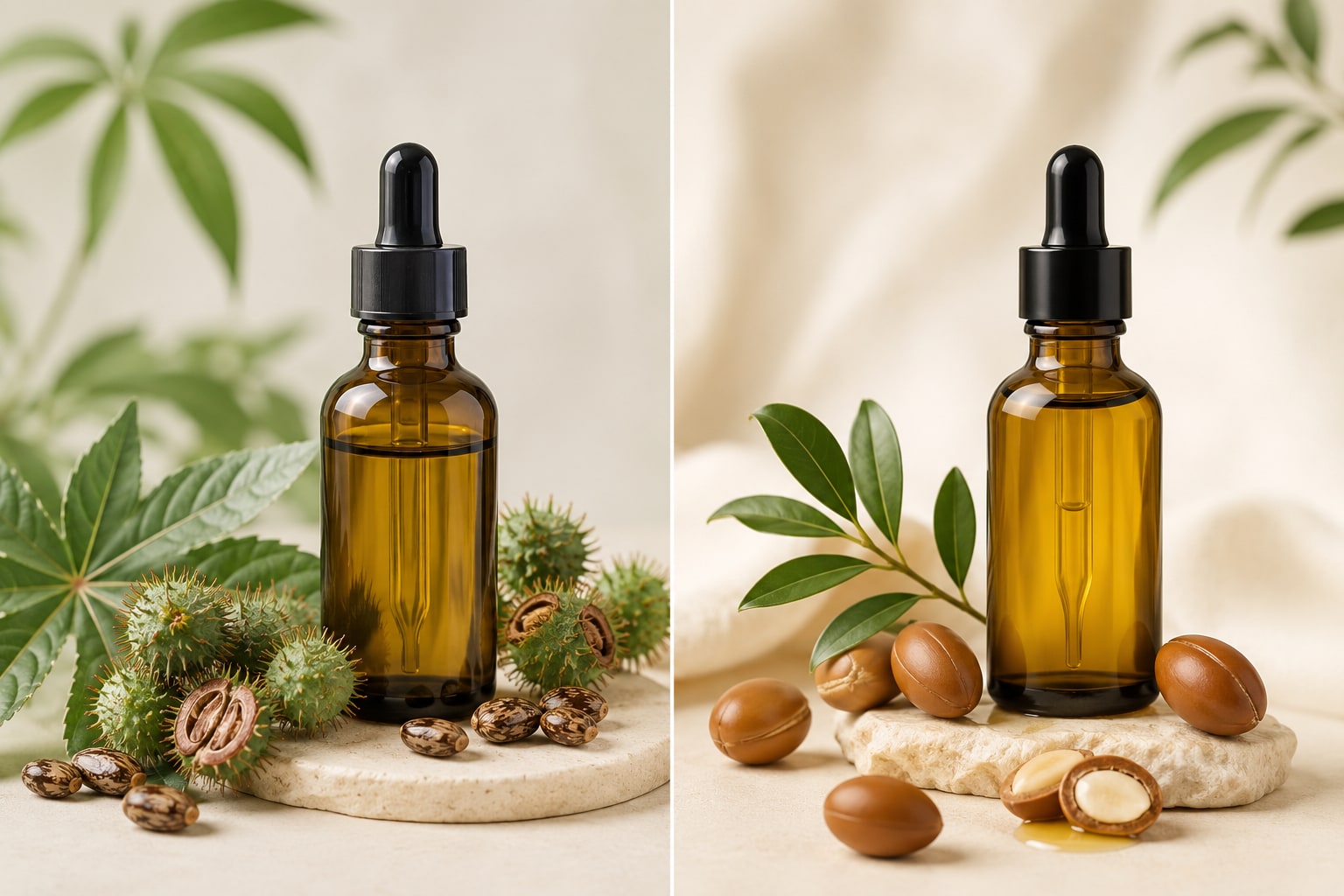 Castor Oil vs Argan Oil